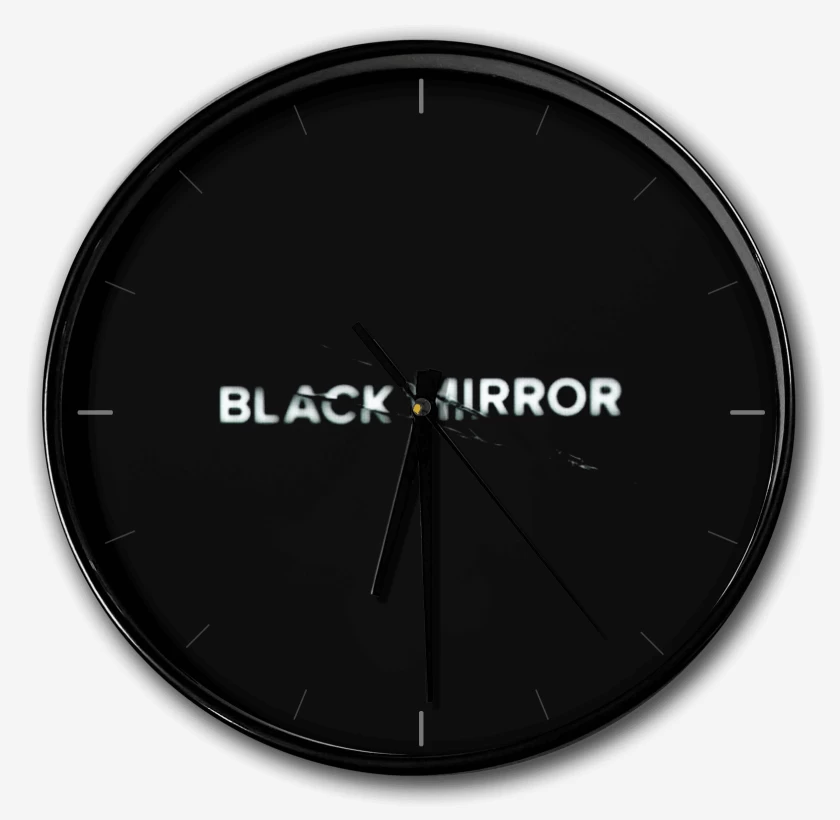 Reloj Negro de Black mirror