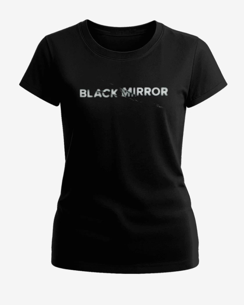 Polera de Mujer Negro de Black mirror