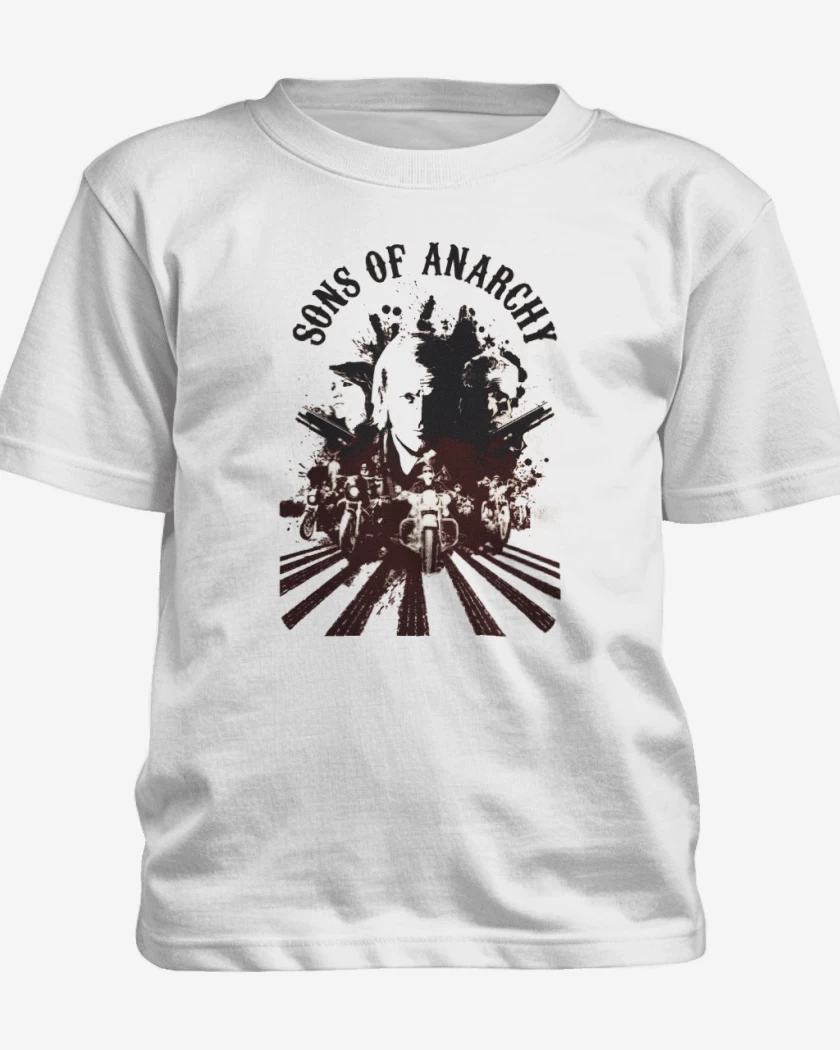 Polera de niño Blanco de Sons of anarchy 2