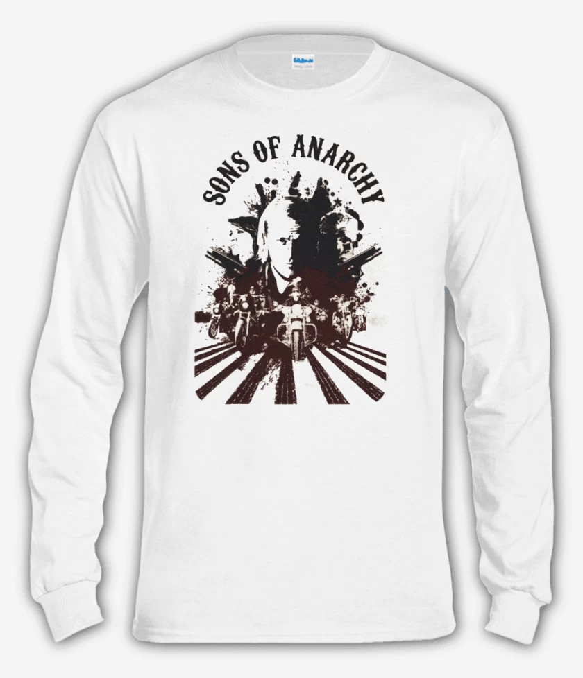 Polera manga larga Sons of anarchy 2