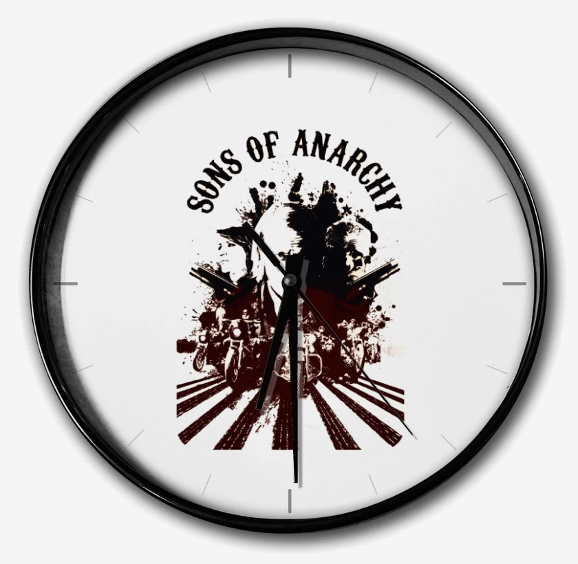 Reloj Blanco de Sons of anarchy 2