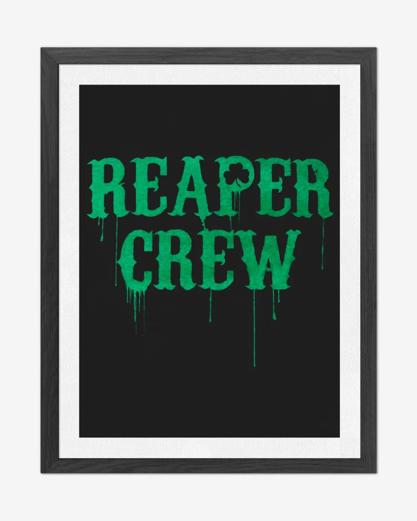 Cuadro decorativo Negro de Reaper crew