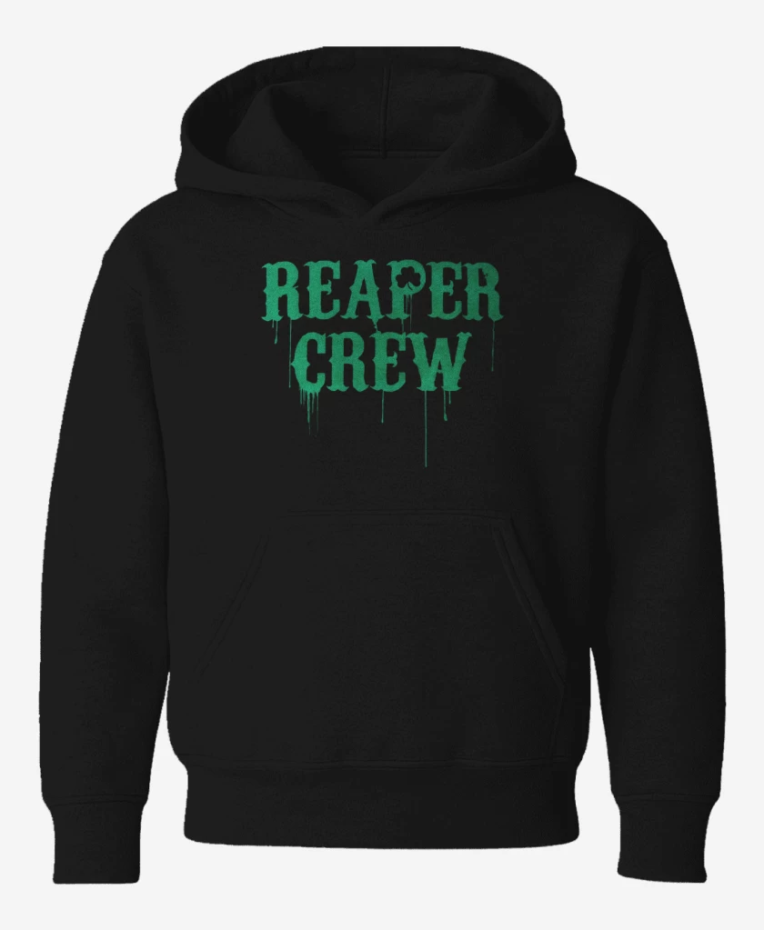 Poleron de niño Negro de Reaper crew