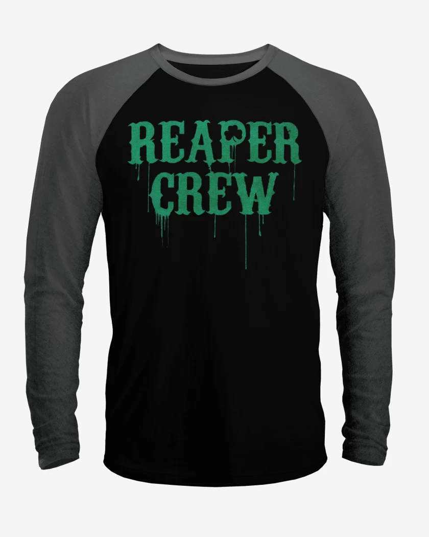 Polera Raglan Reaper crew