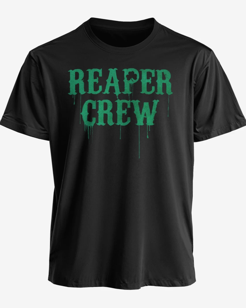 Polera premium Negro de Reaper crew