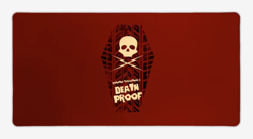 Mouse pad Gamer Rojo de Death proof