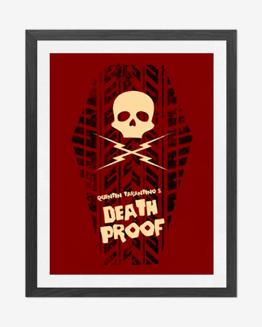 Cuadro decorativo Rojo de Death proof