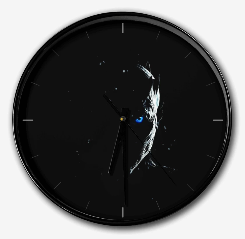 Reloj Negro de Night king 2