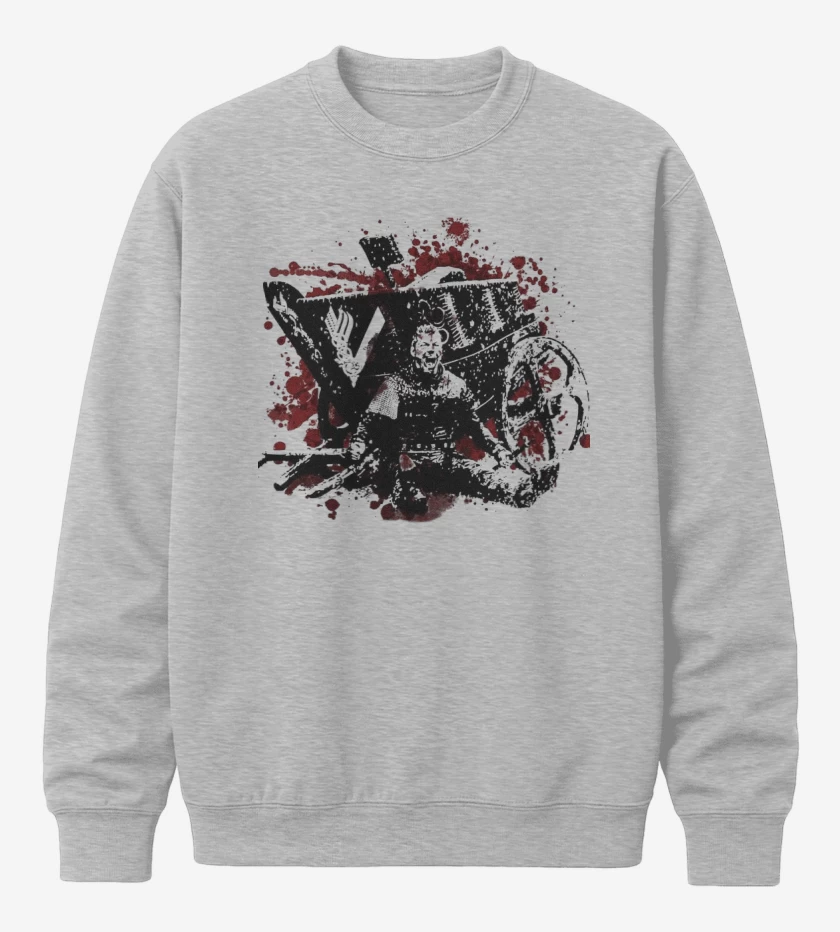 Poleron polo Gris Melange de Ivar blood