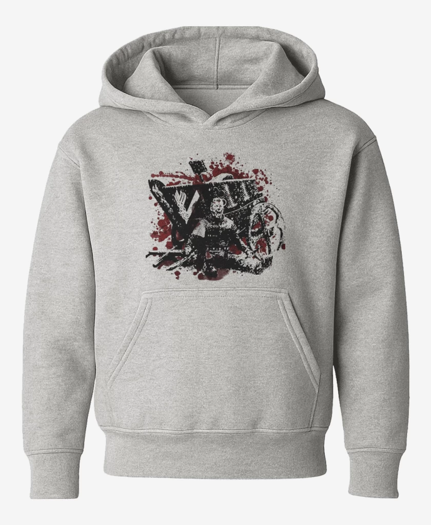 Poleron de niño Gris Melange de Ivar blood