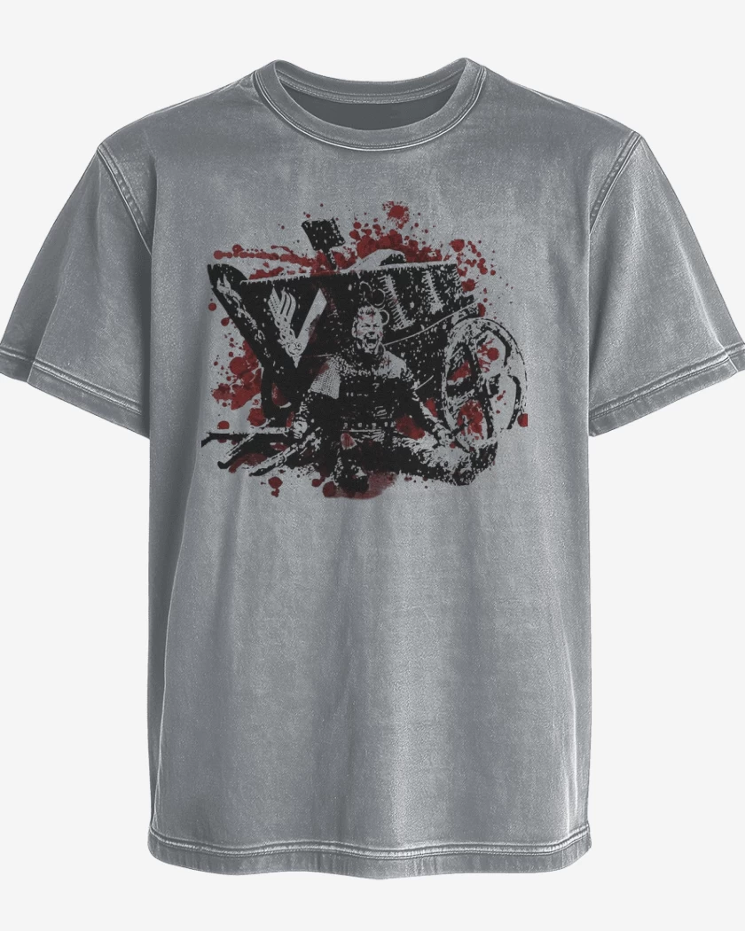 Polera desgastada Ivar blood