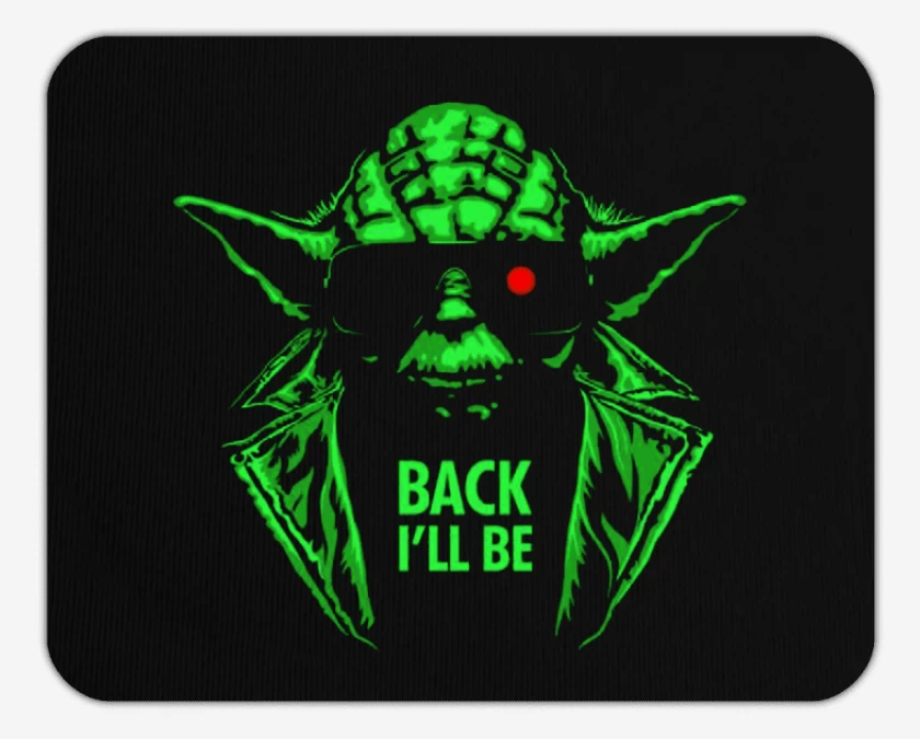 Mousepad Yoda the terminator