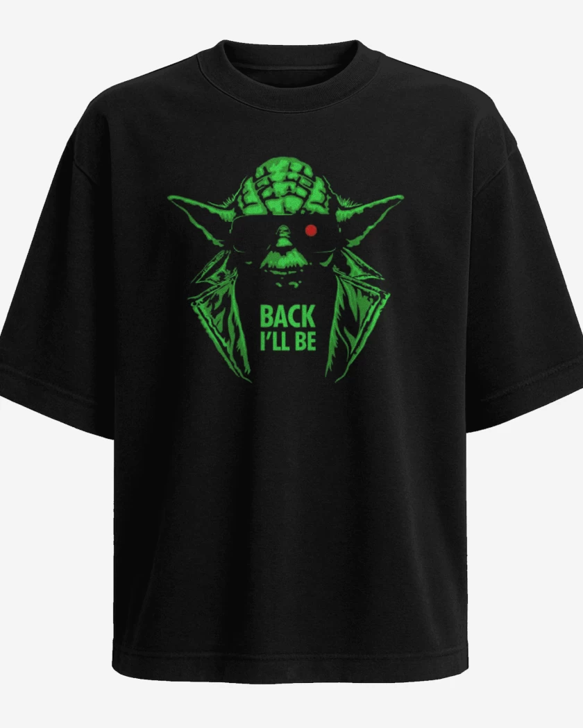 Polera Oversize Yoda the terminator
