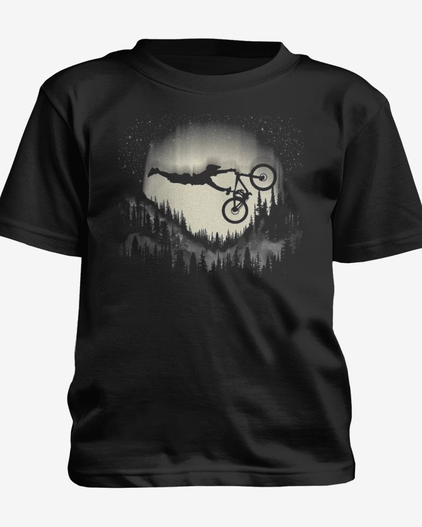 Polera de niño Negro de BIKE SKY 