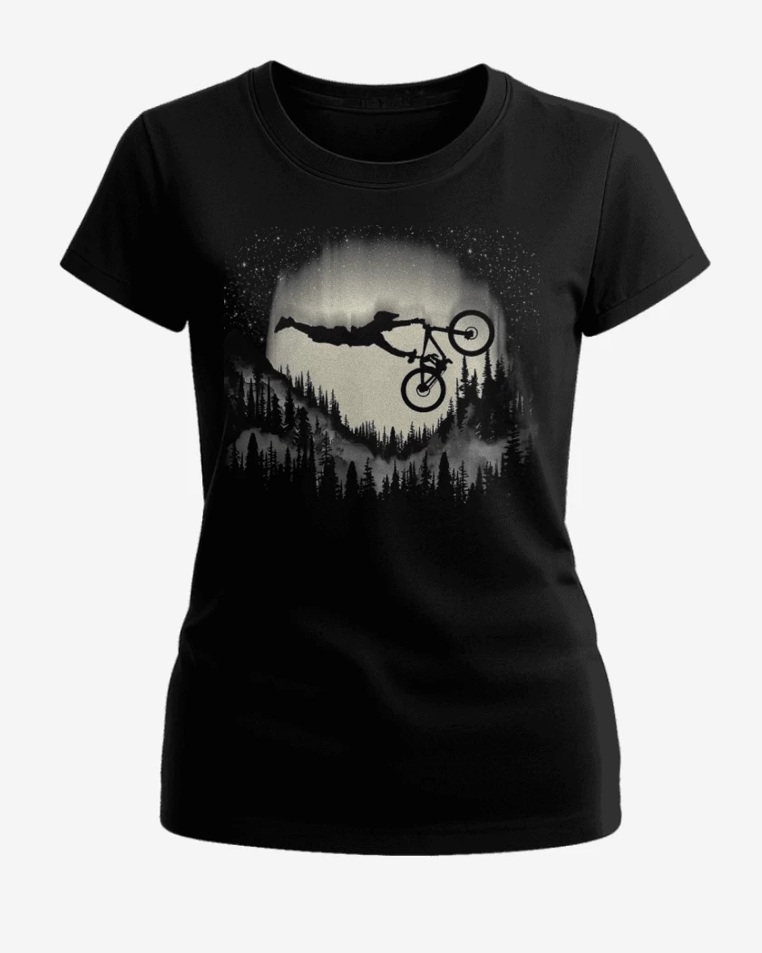 Polera de Mujer Negro de BIKE SKY 
