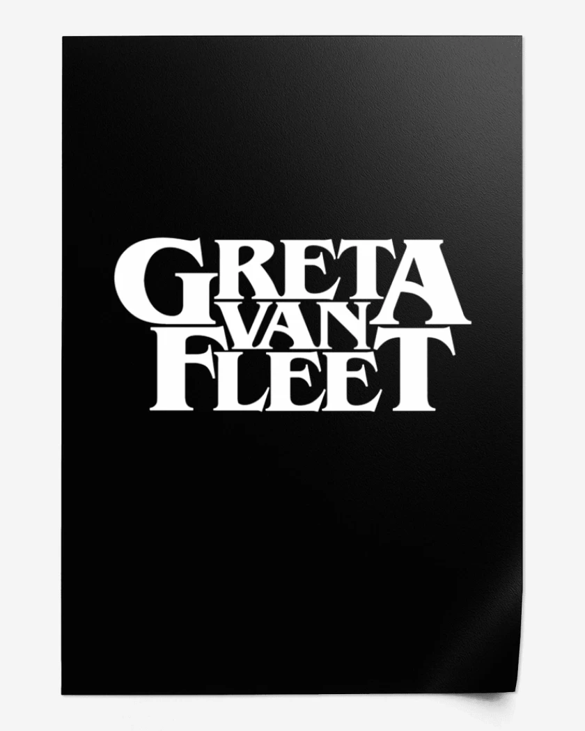 Print Greta van feet