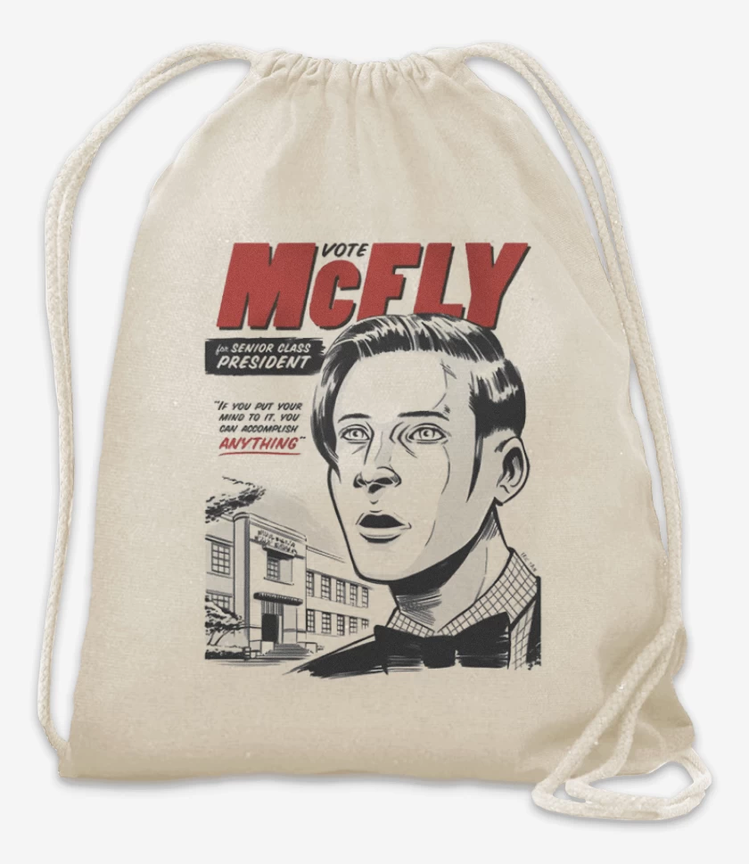 Mochila Blanco de Vote McFLY 