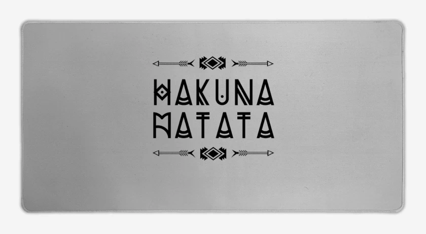 Mouse pad Gamer Gris Melange de No te angusties 