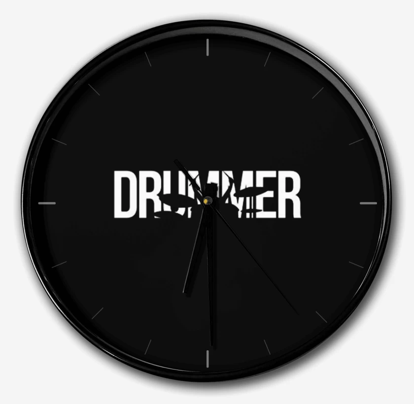 Reloj Negro de DRUMMER 2 