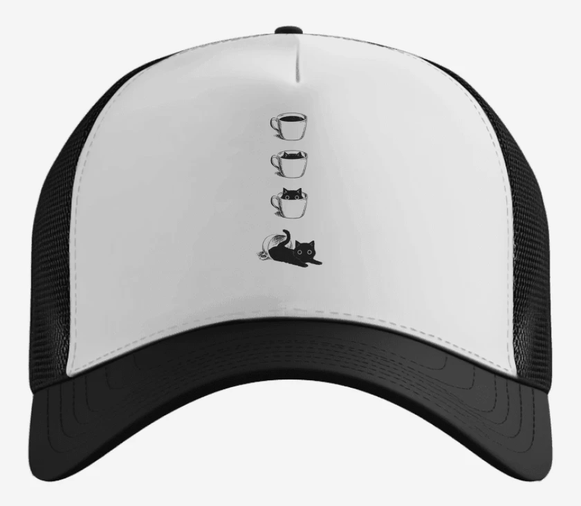Gorro Coffe cat 