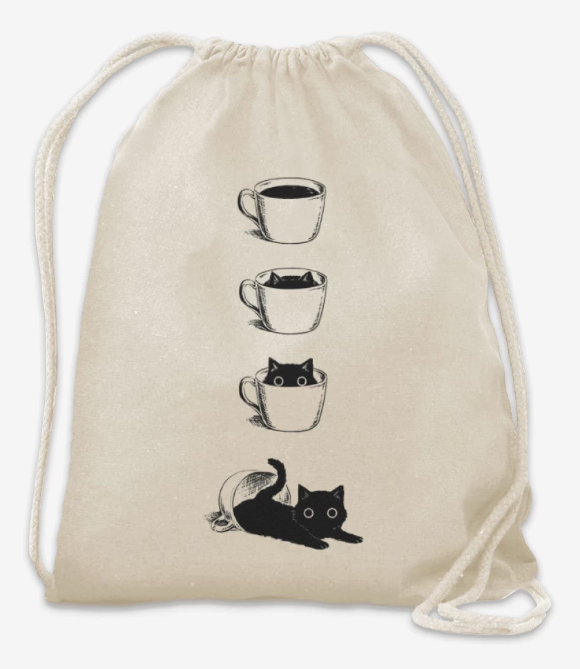 Mochila Coffe cat 