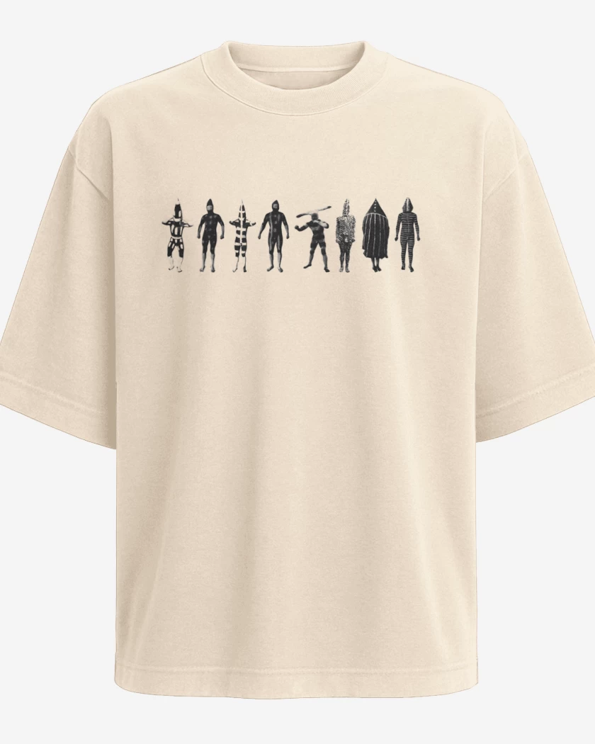 Polera Oversize Beige de Fueguinos 