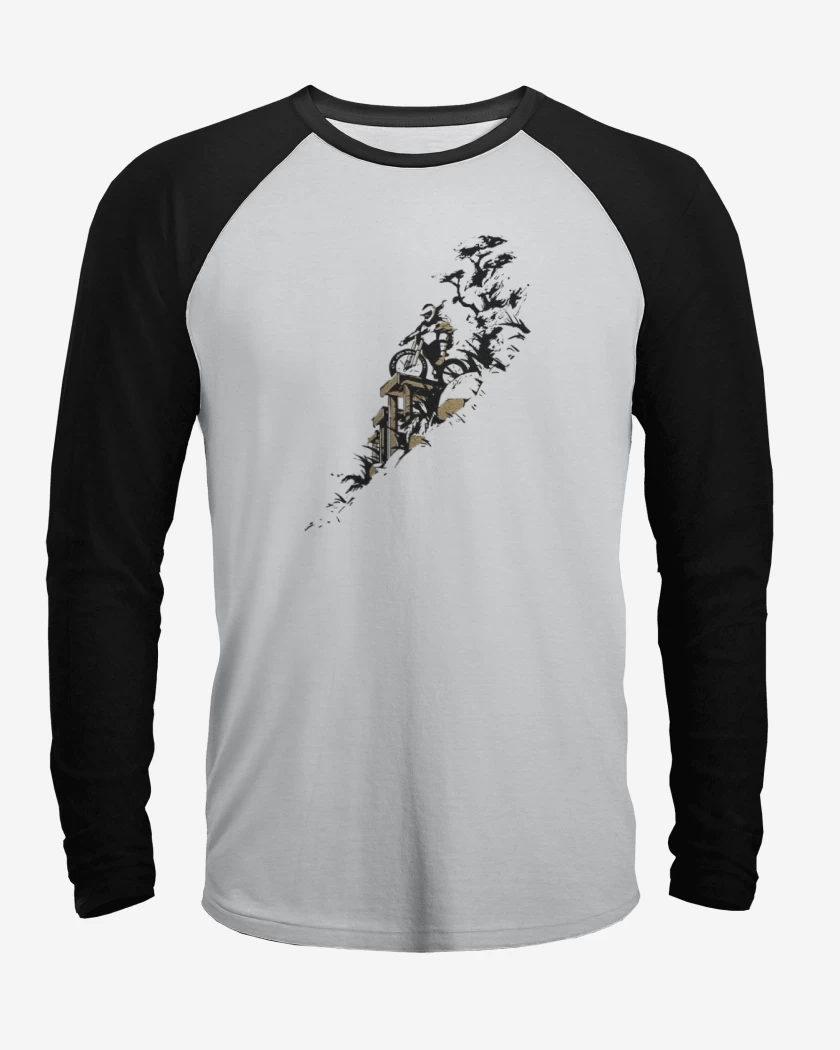 Polera Raglan Bici descenso
