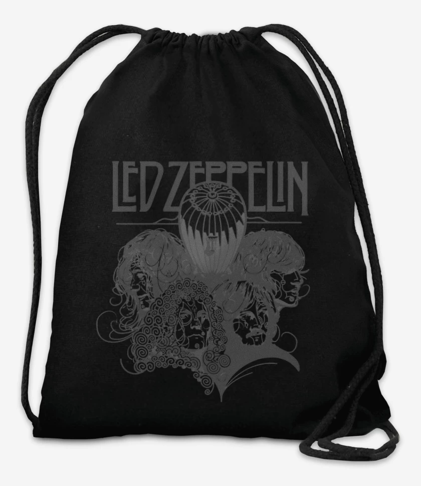 Mochila Negro de Led Zeppelin 2