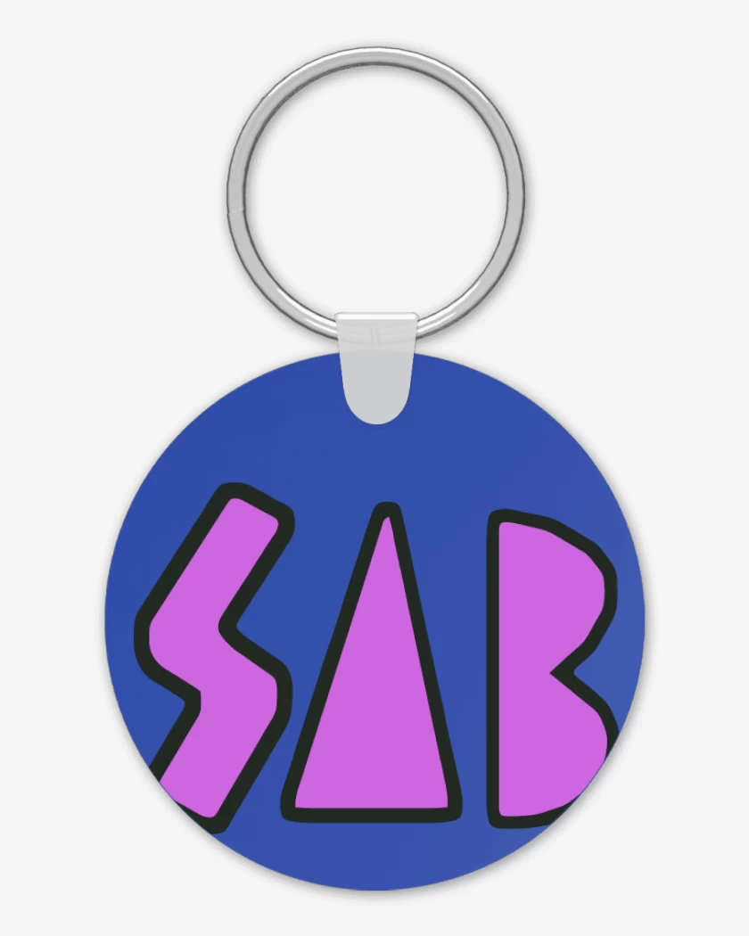 Llavero Azul Rey de SAB