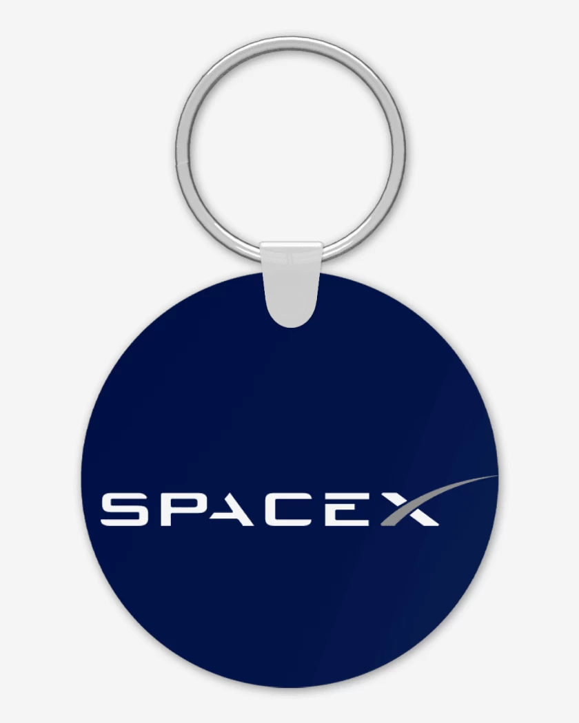 Llavero Azul Marino de Space X