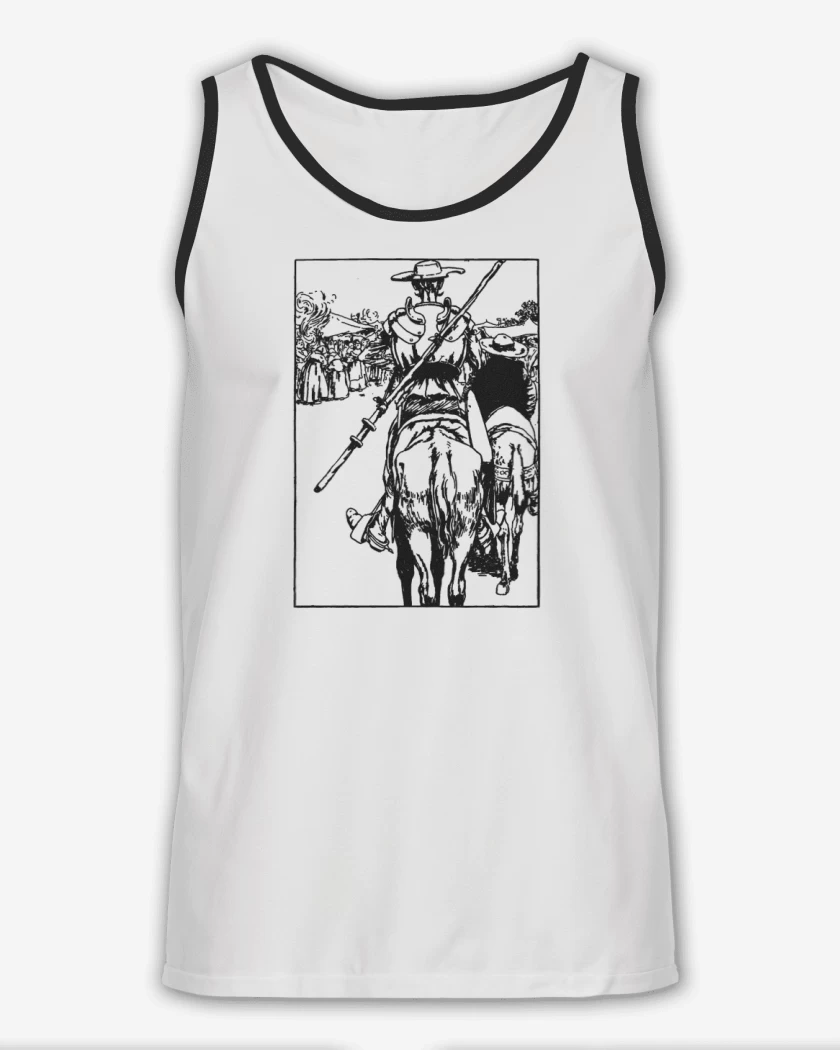 Sudadera Blanco de Don Quijote 