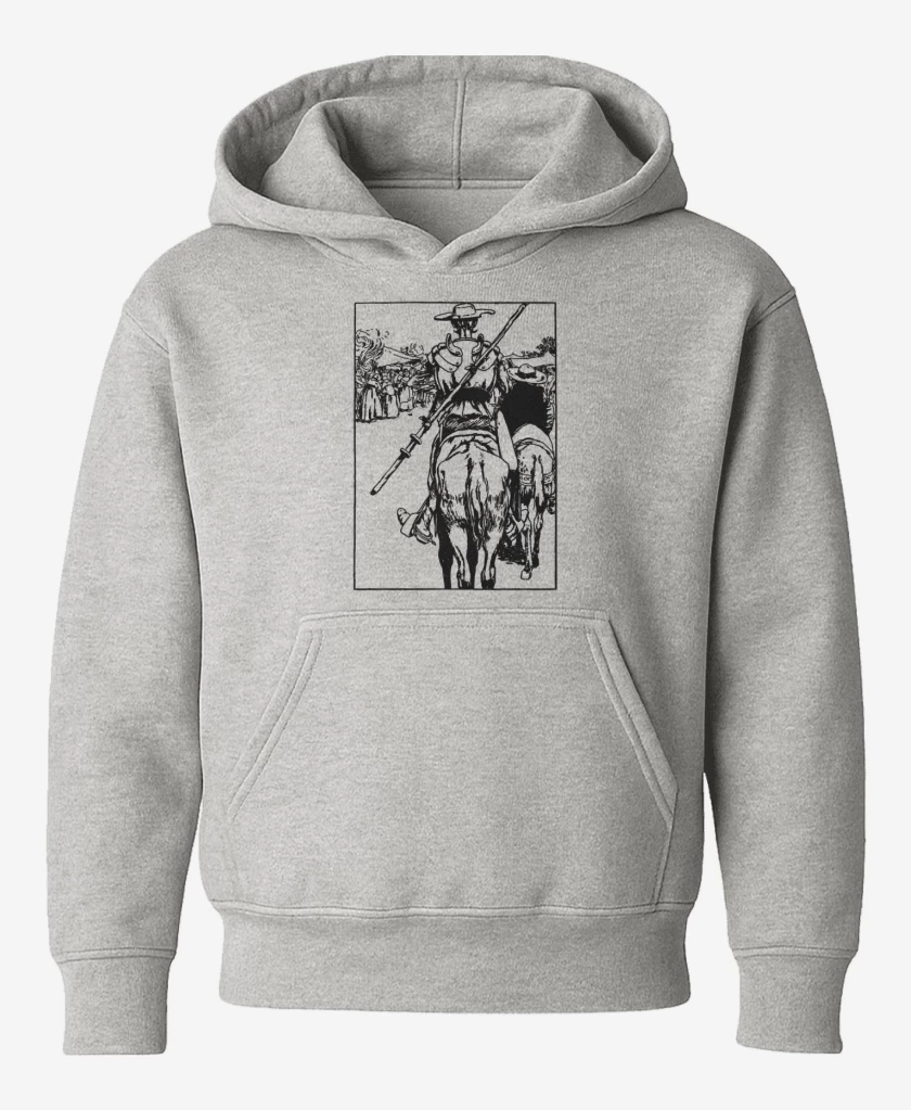 Poleron de niño Gris Melange de Don Quijote 