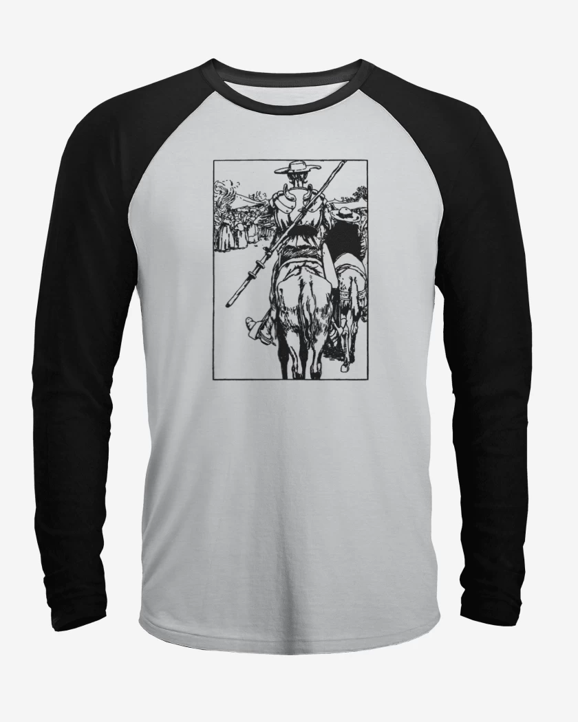 Polera Raglan Don Quijote 