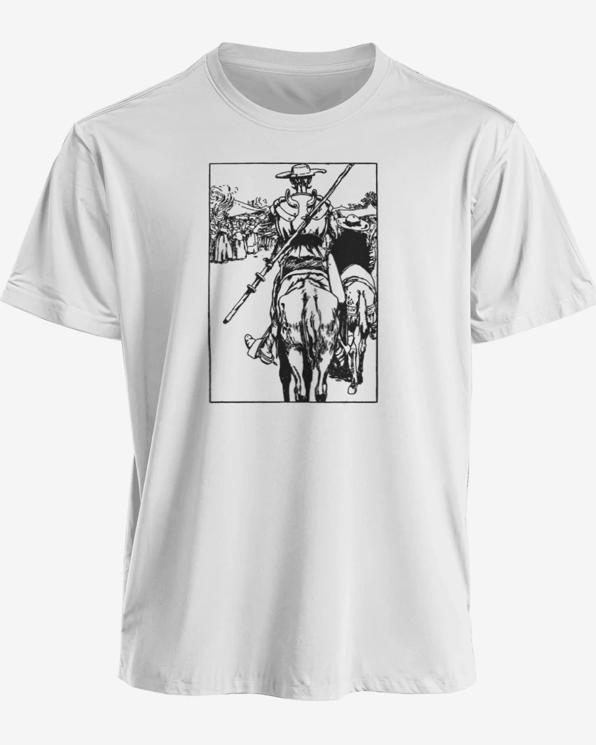 Polera premium Blanco de Don Quijote 