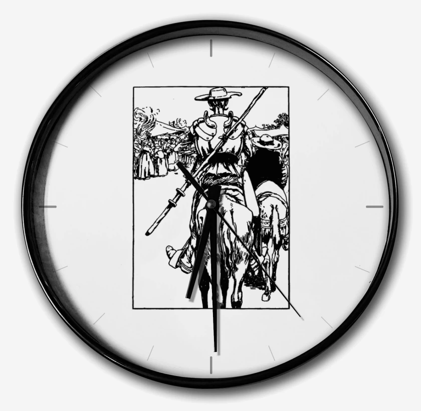Reloj Blanco de Don Quijote 
