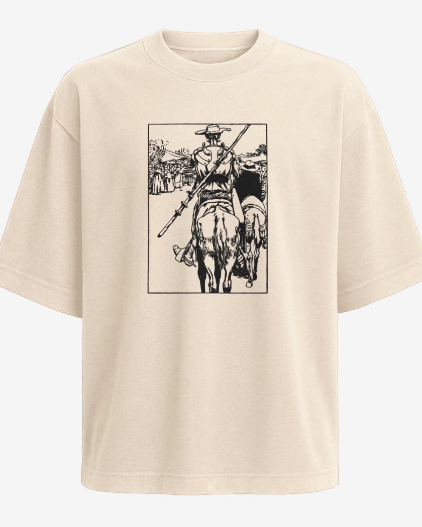 Polera Oversize Don Quijote 