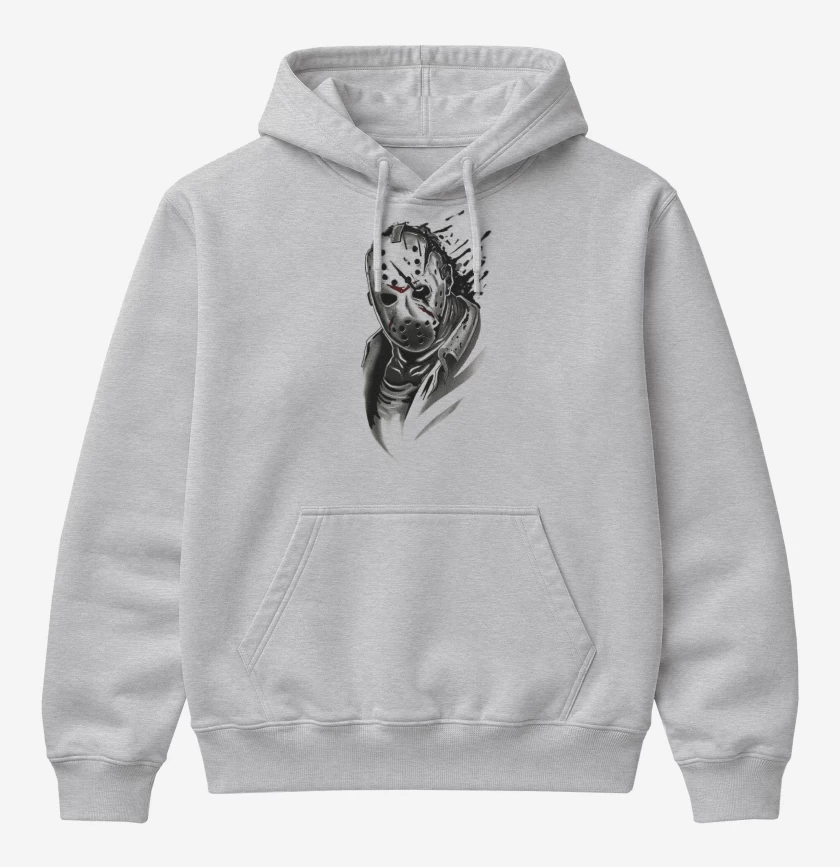 Poleron Canguro básico Gris Melange de JASON 3 