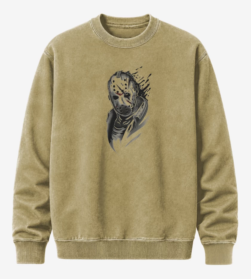 Poleron Polo Acid Wash Beige de JASON 3 