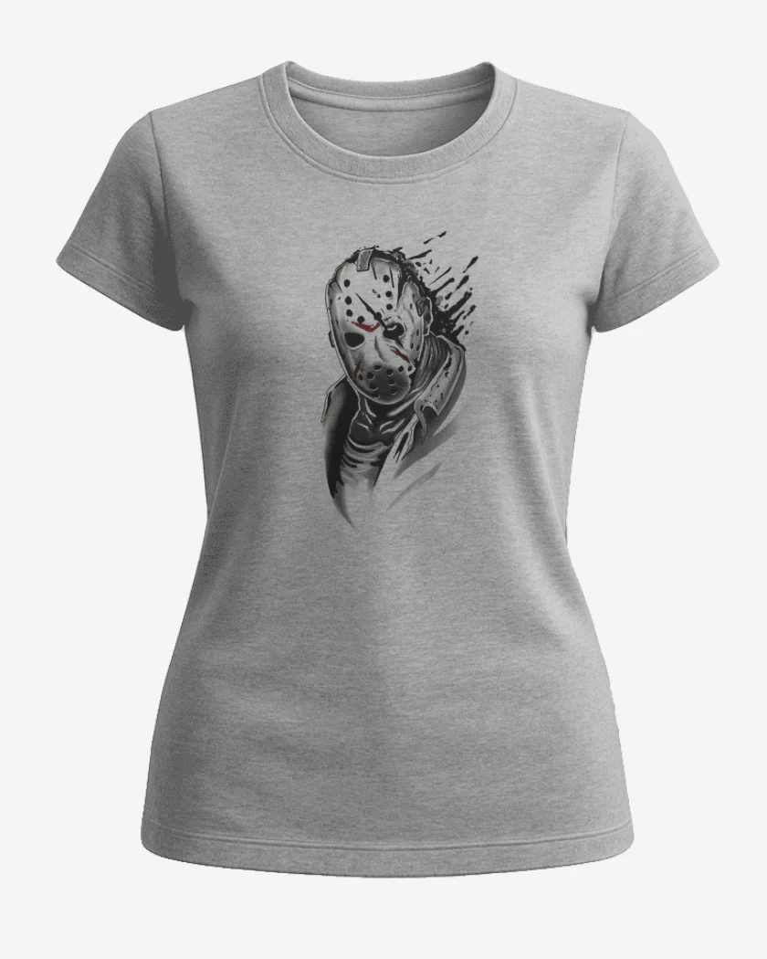 Polera de Mujer Gris Melange de JASON 3 