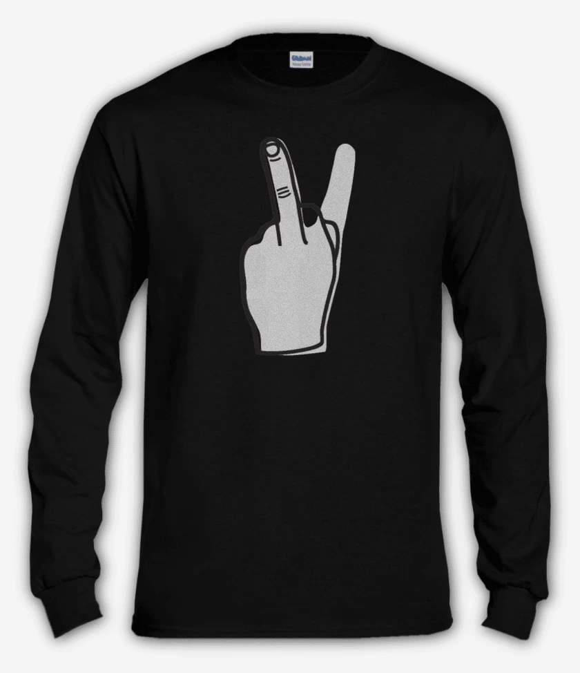 Polera manga larga Amor y Fuck 