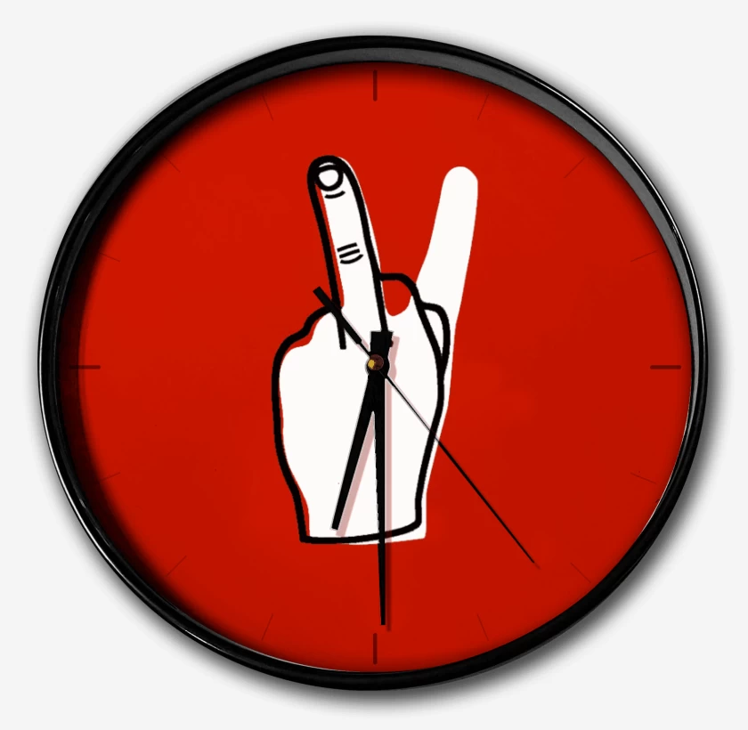 Reloj Amor y Fuck 
