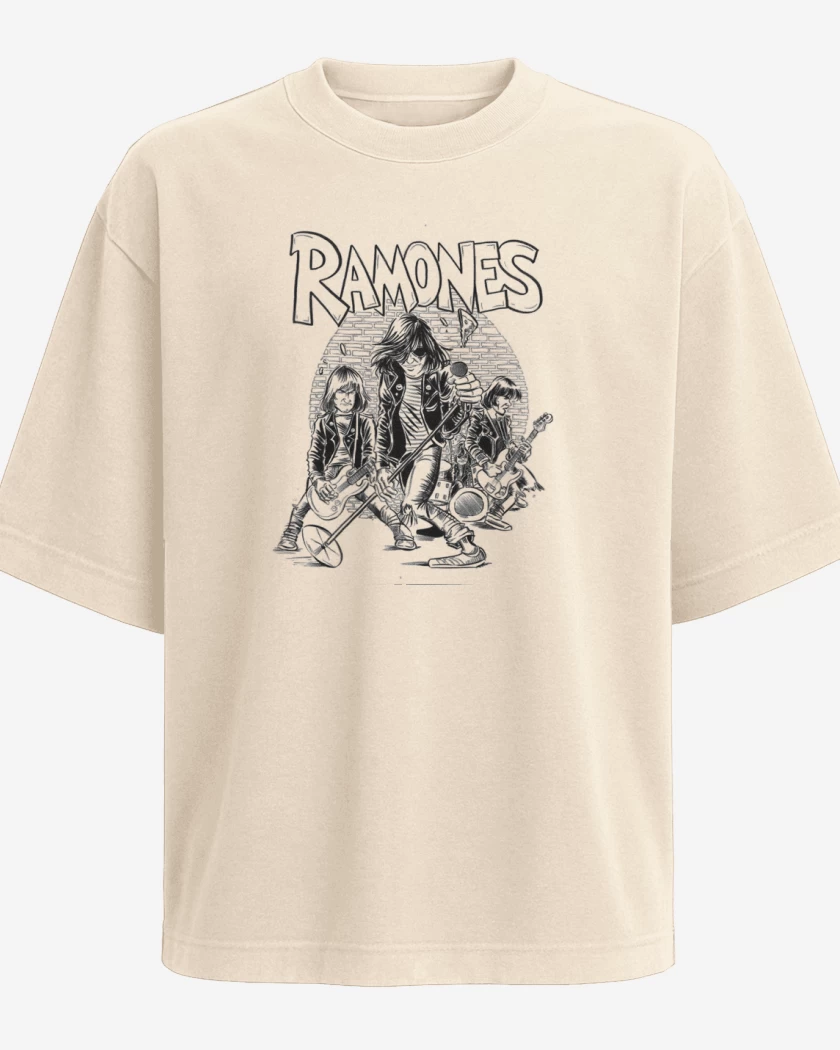 Polera Oversize RAMONES 2 