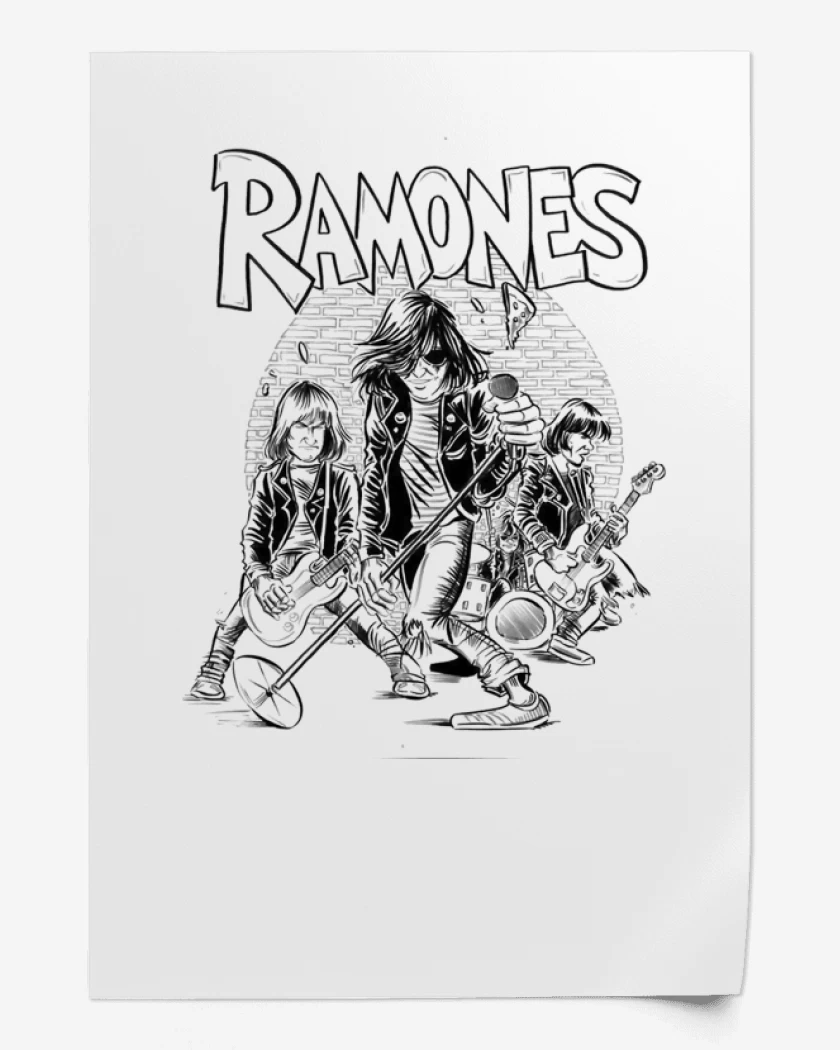 Print RAMONES 2 