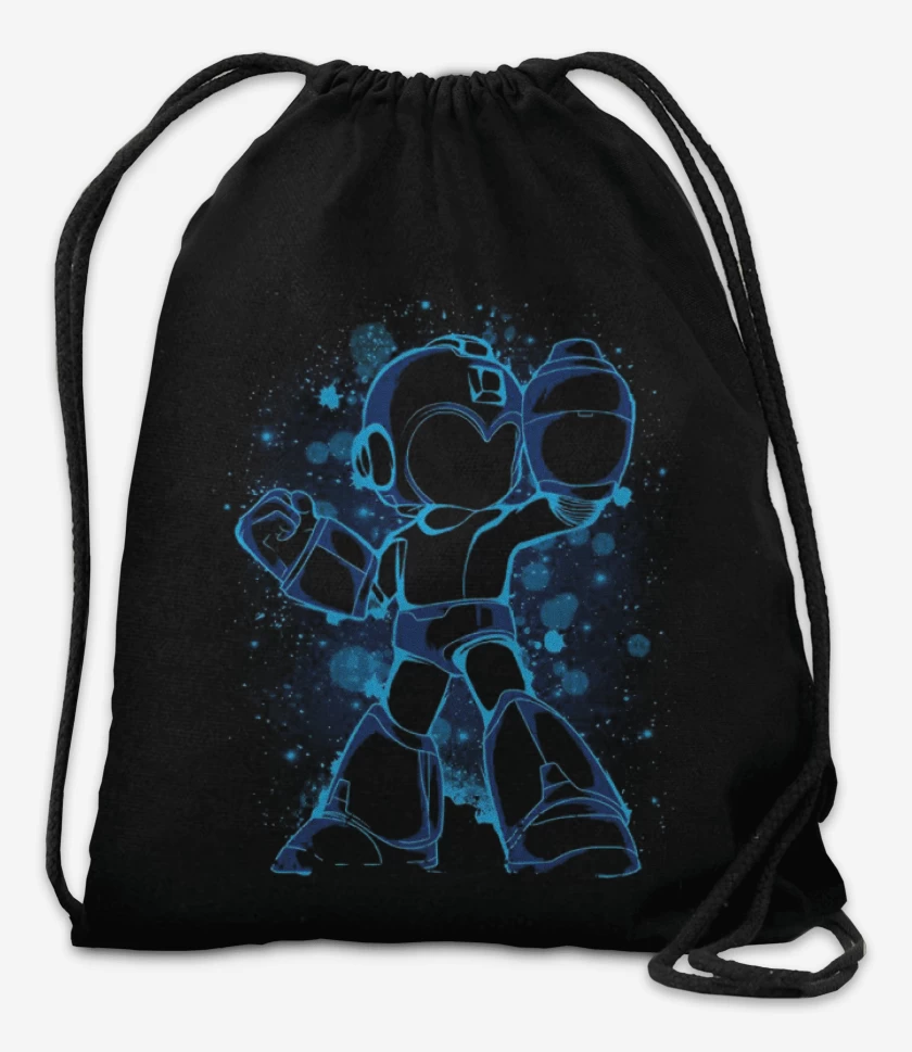 Mochila Negro de Mega man X