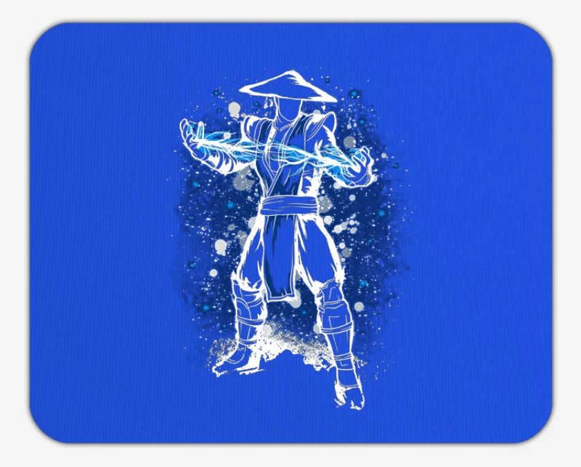 Mousepad Raiden Dios Trueno MortalKombat