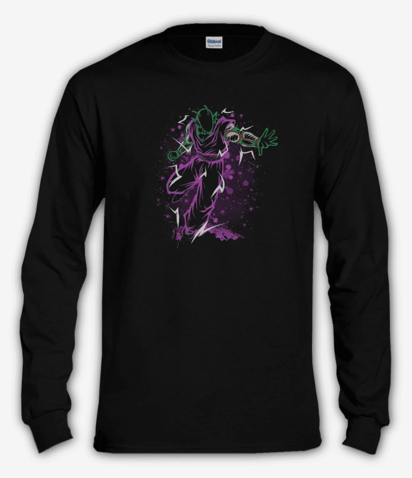 Polera manga larga Negro de Piccoro 