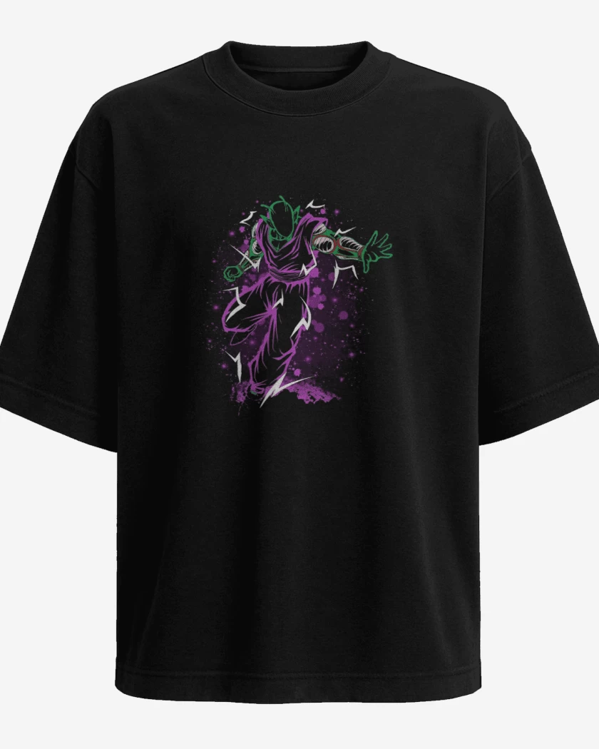 Polera Oversize Negro de Piccoro 