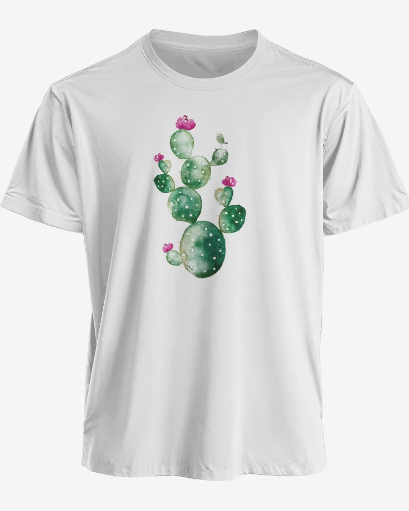 Polera premium Blanco de Cactus