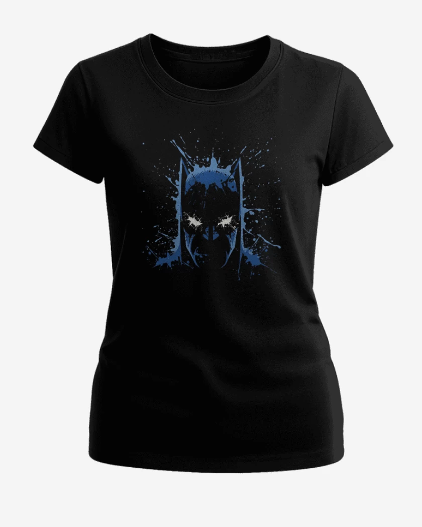 Polera de Mujer Negro de Batipintura