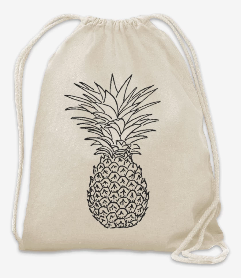 Mochila Blanco de Piña!